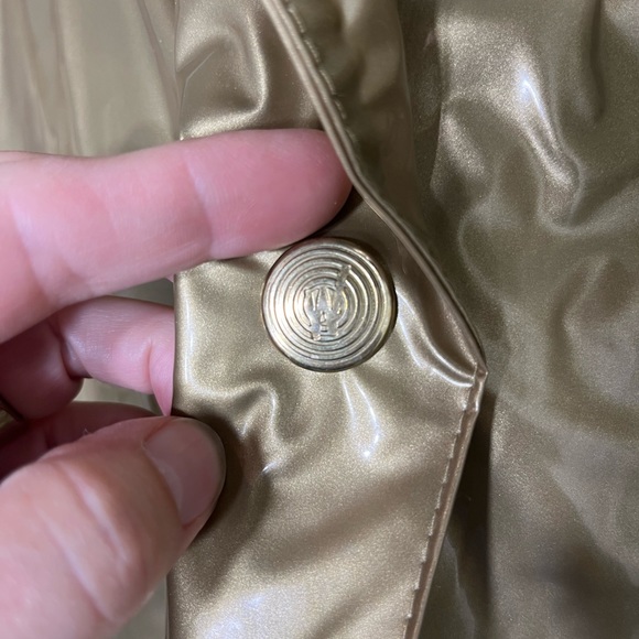 Vintage Raincoat by Ken Sporn. Whippette Gold Raincoat. - Picture 5 of 6